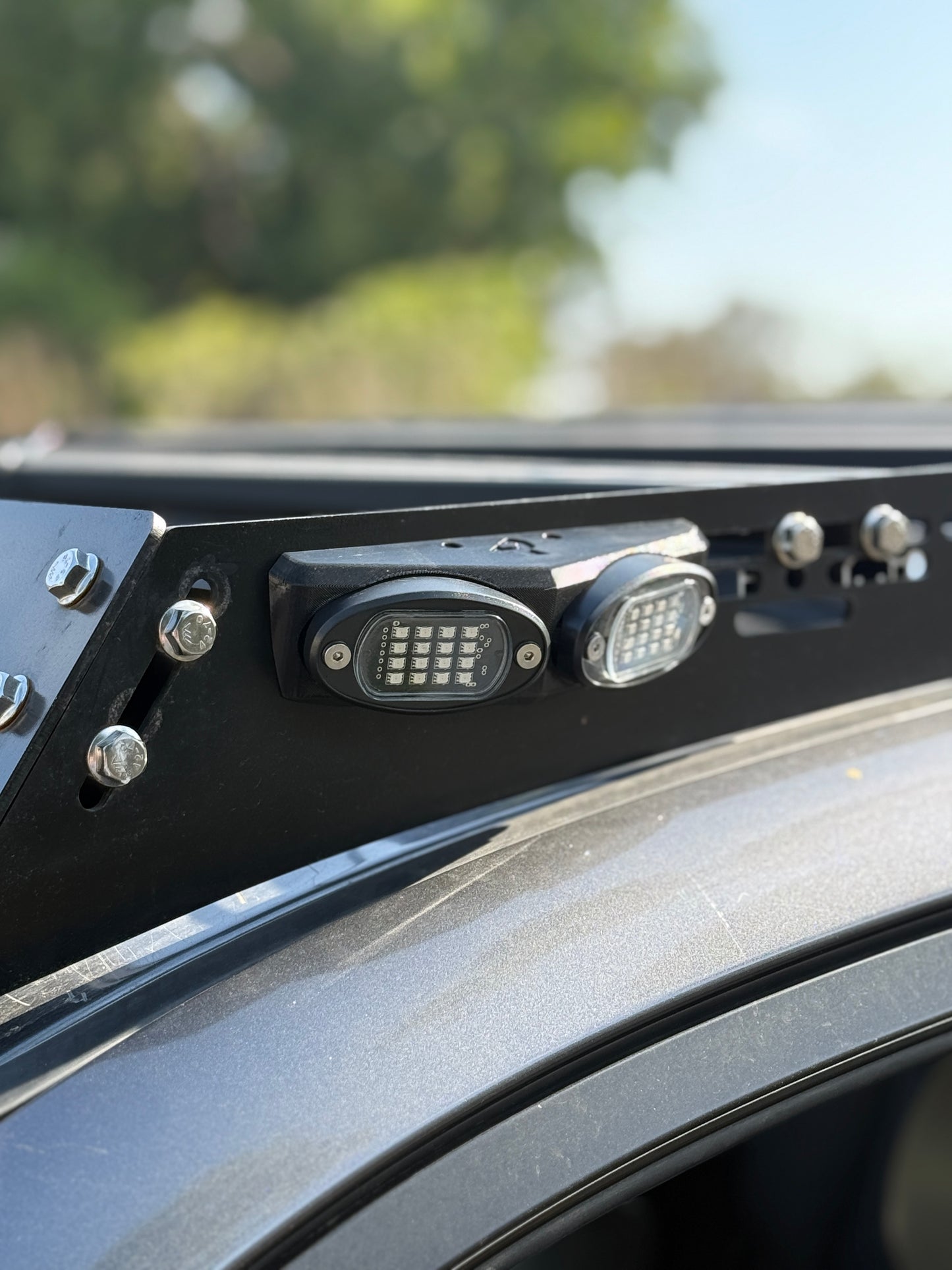 Roof Rack Rock Light Mounts
