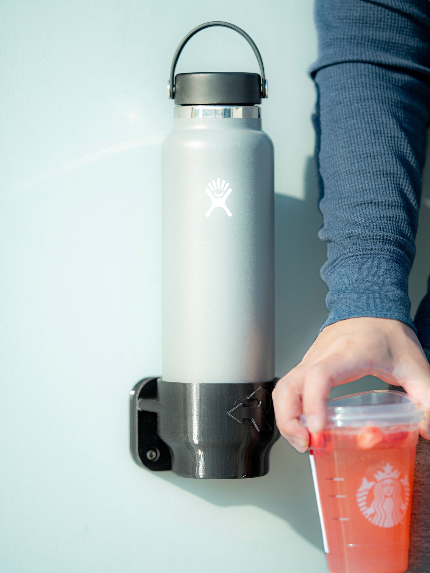 Magnetic Cup Holder with Bottle Opener