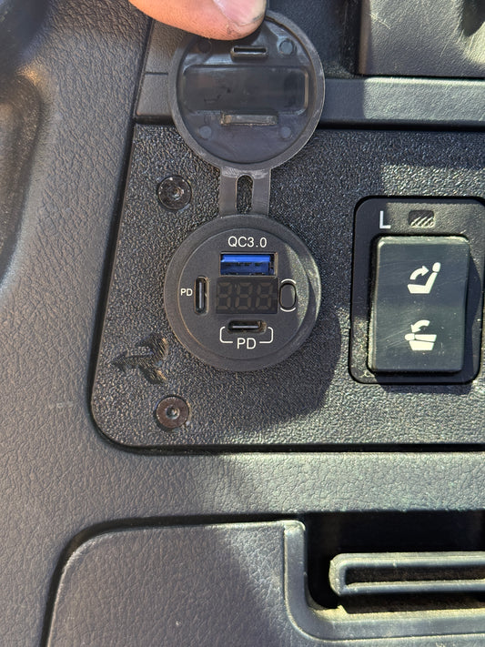 2nd gen Sequoia Cargo Power Panel | OEM Upgrade