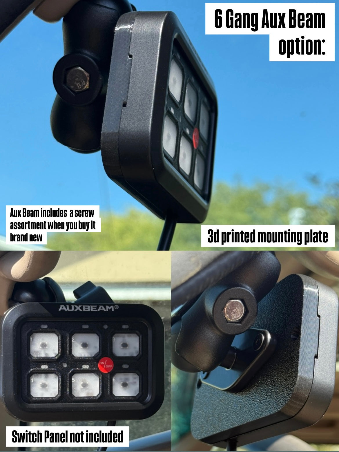 1st Gen Nissan Xterra A-Pillar Mount | OEM Upgrade