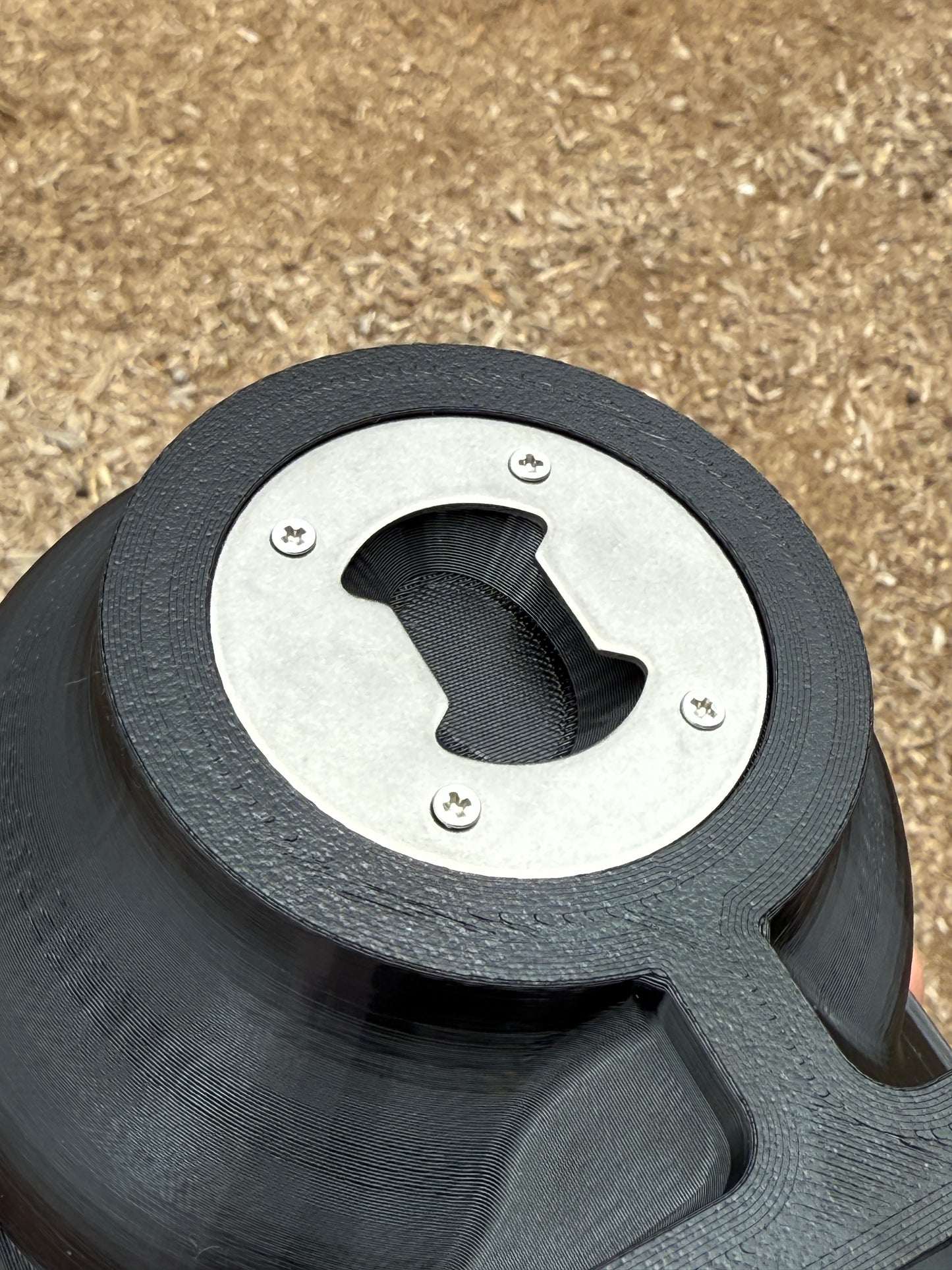 Magnetic Cup Holder with Bottle Opener