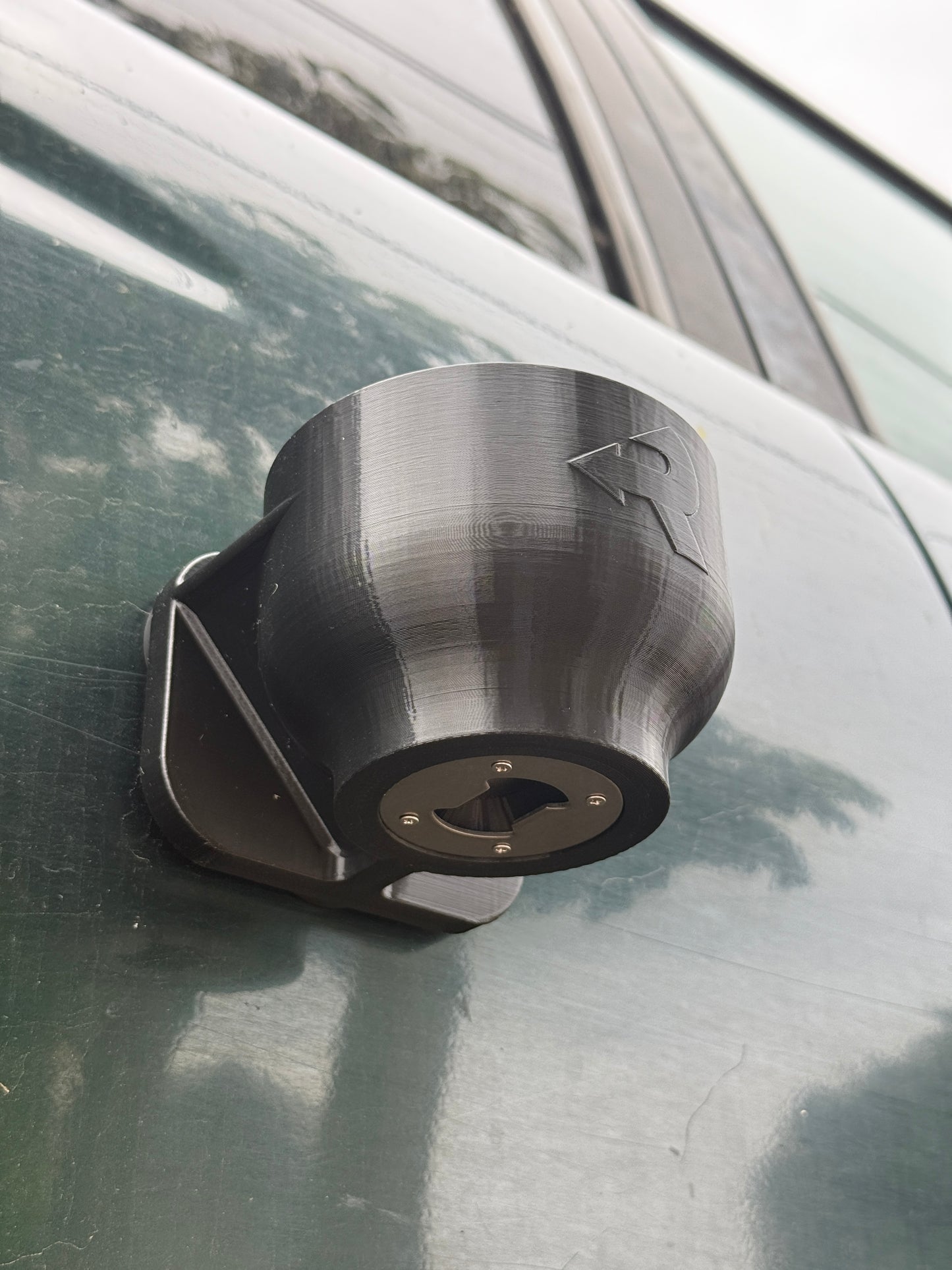 Magnetic Cup Holder with Bottle Opener