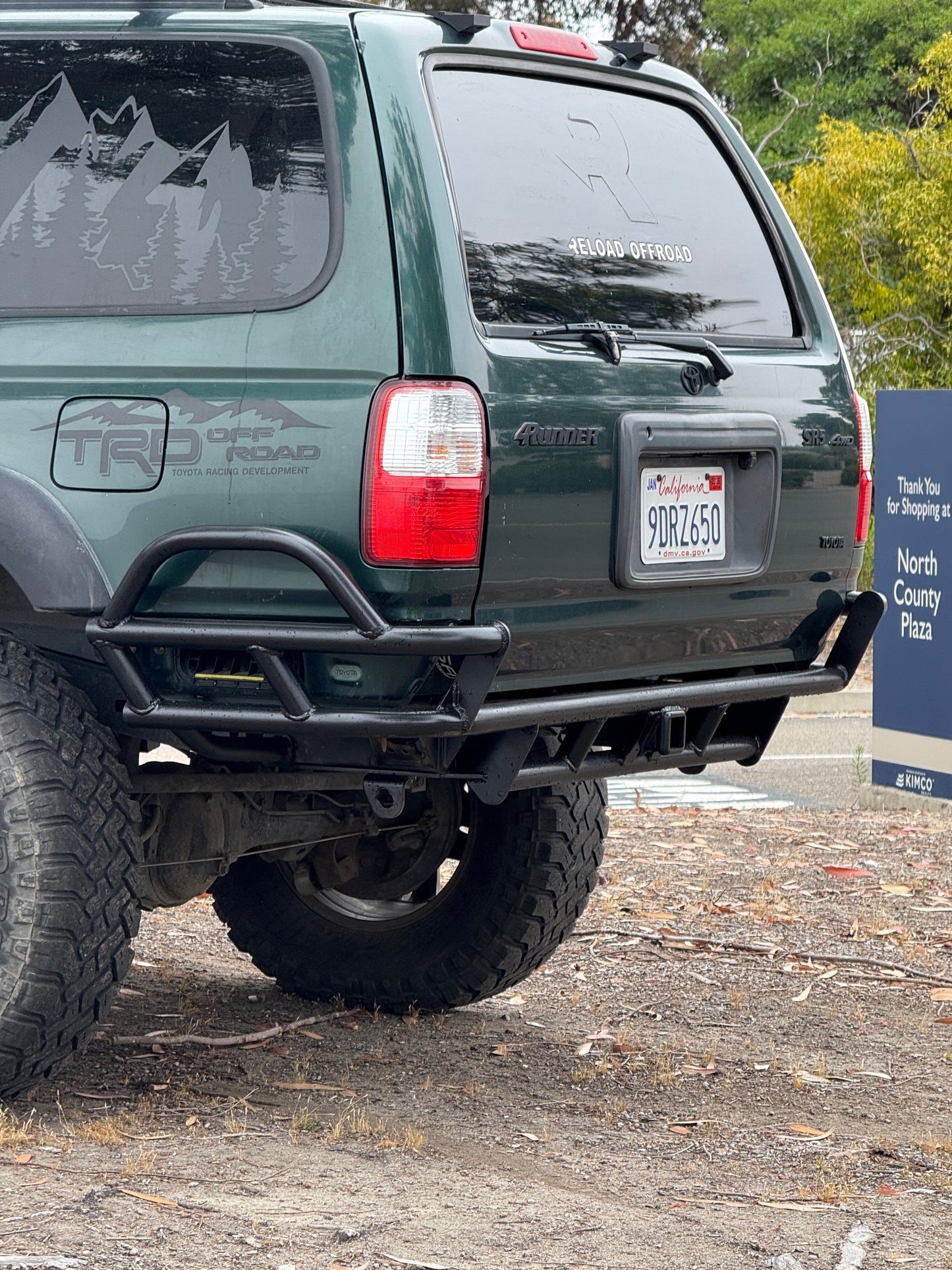 3rd gen 4runner Tubing Rear Bumper DIY kit