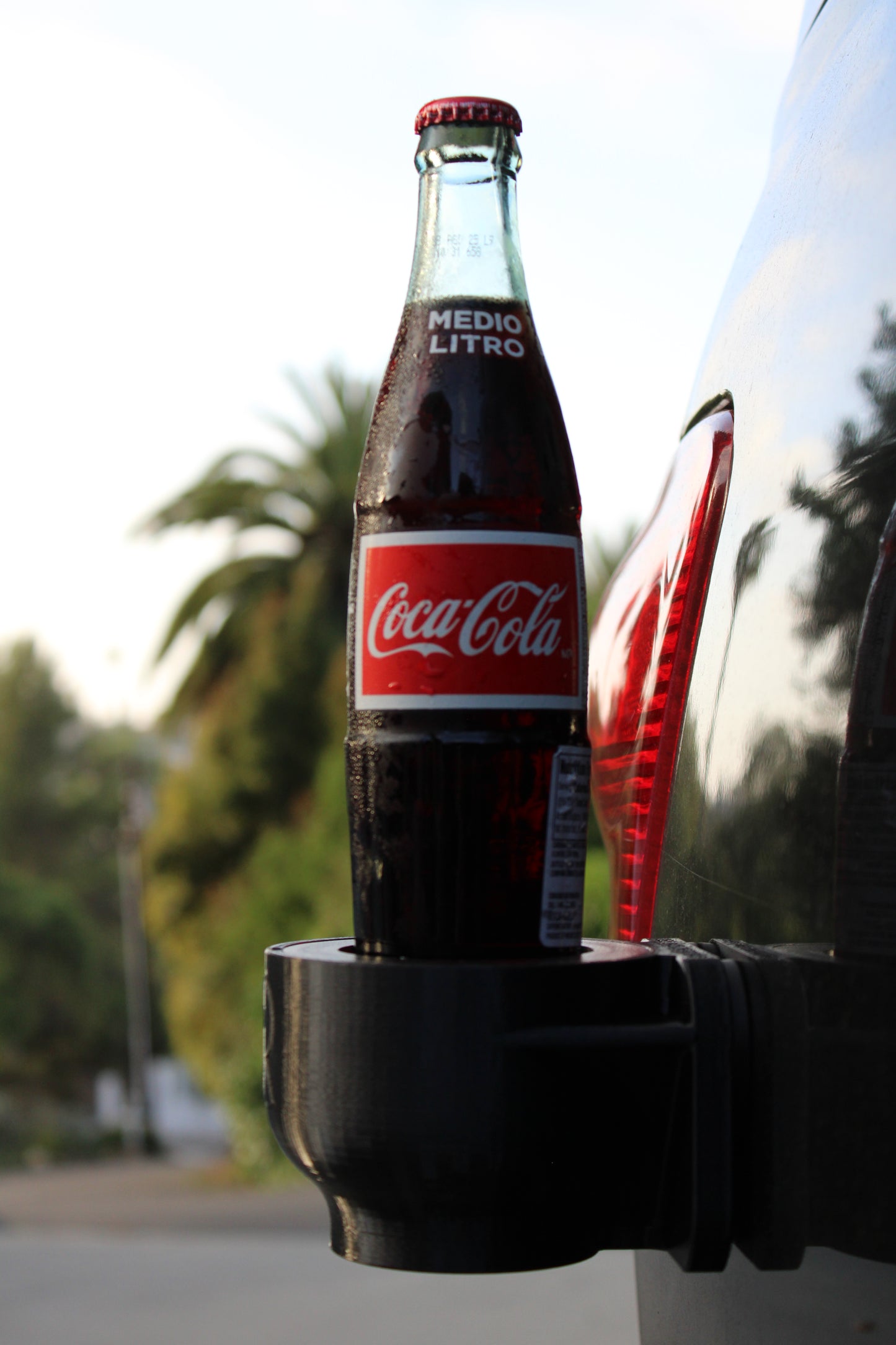 Magnetic Cup Holder with Bottle Opener
