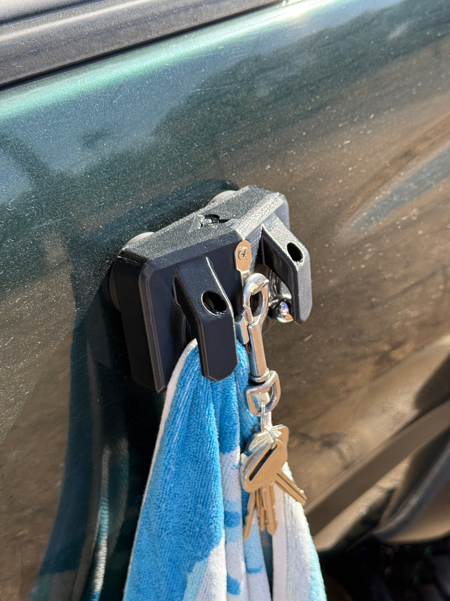 Magnetic Towel Hook Station