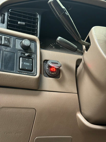 80 Series Land Cruiser Front Power Panel | OEM Upgrade