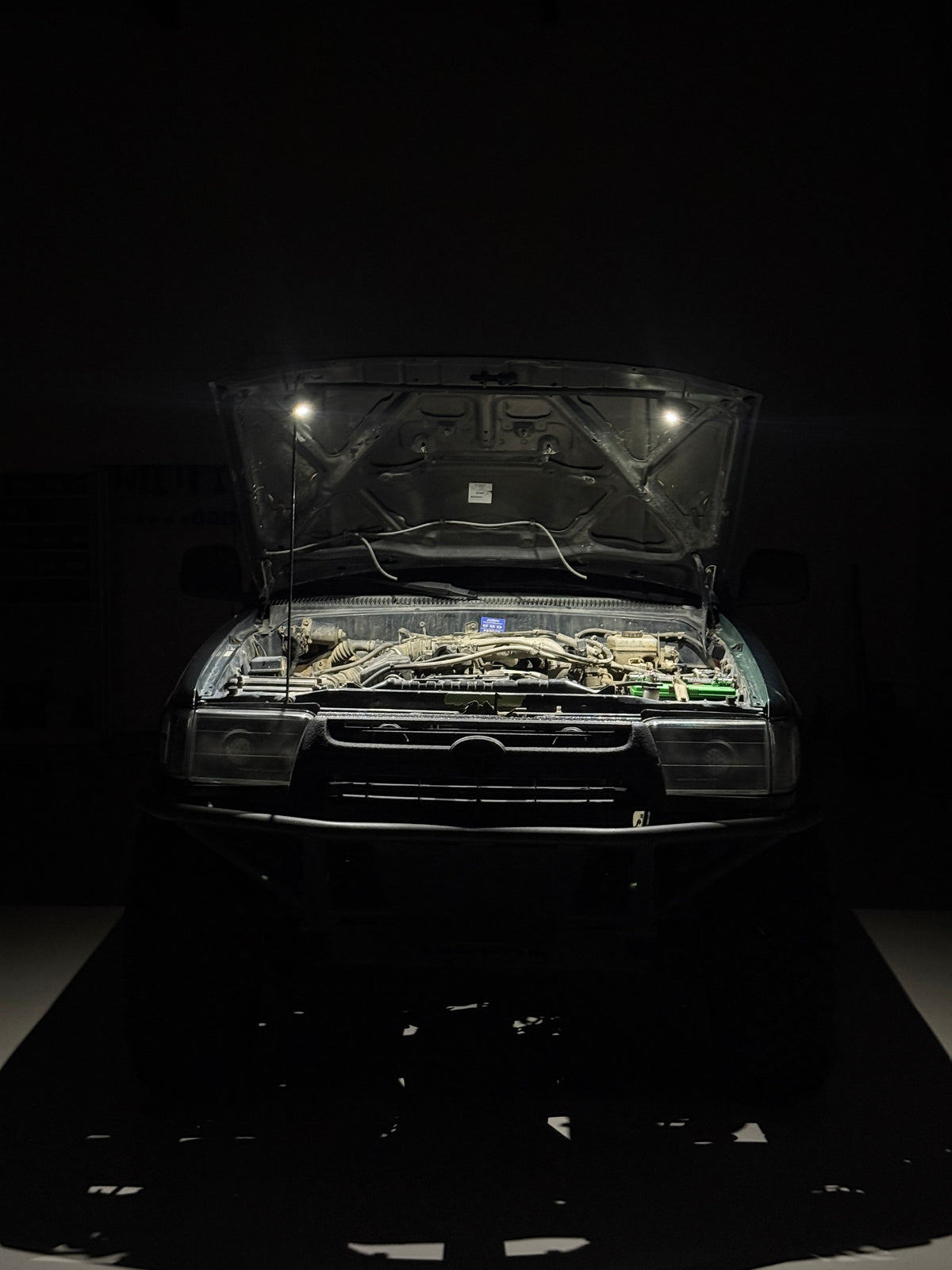 3rd gen 4runner Hood Light Kit