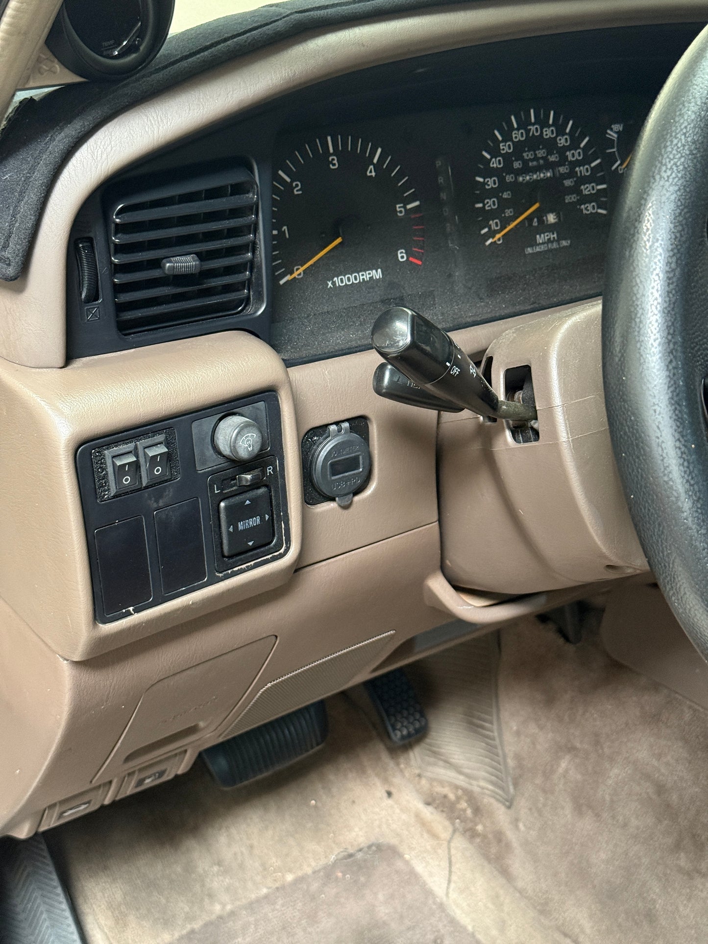 80 Series Land Cruiser Front Power Panel | OEM Upgrade