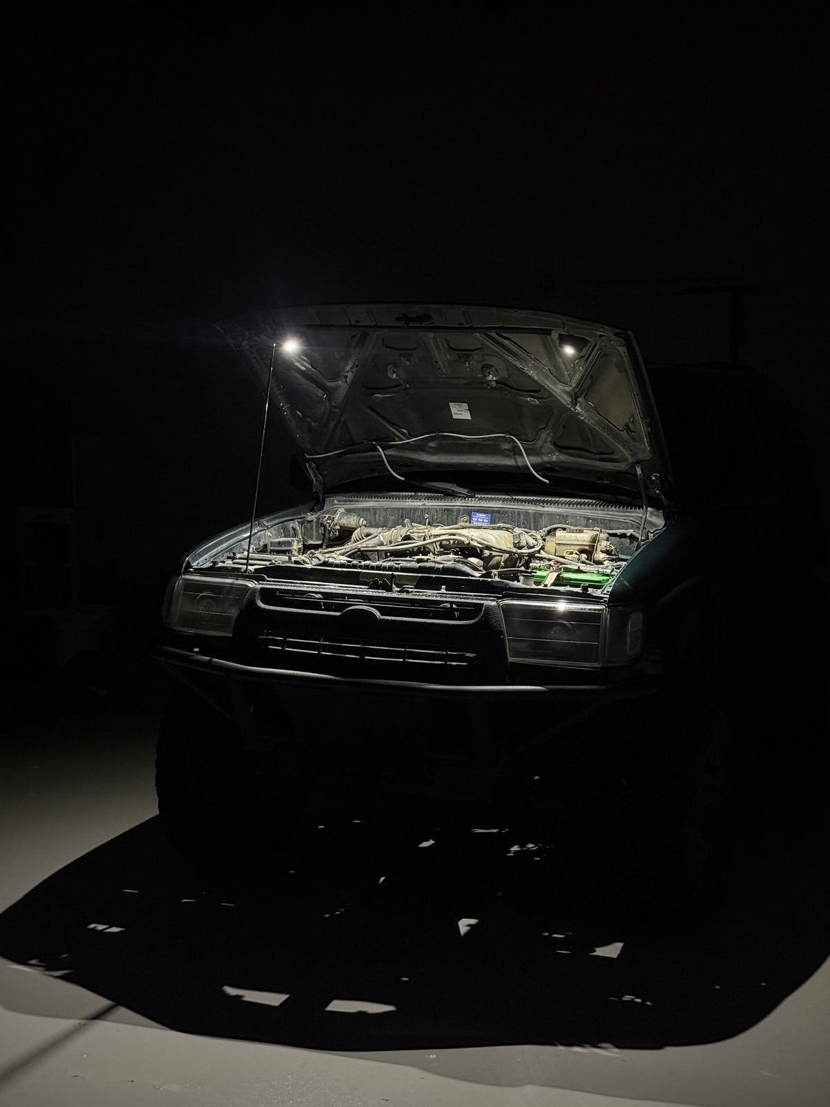 3rd gen 4runner Hood Light Kit