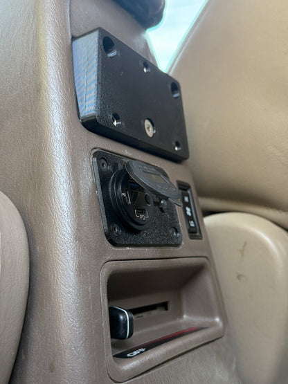 3rd Gen 4runner Rear Seat Power Panel | OEM Upgrade