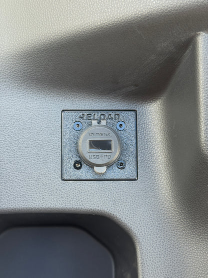 6th gen 4runner Cargo Power Panel | OEM Upgrade