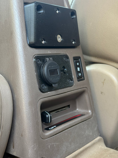 3rd Gen 4runner Rear Seat Power Panel | OEM Upgrade