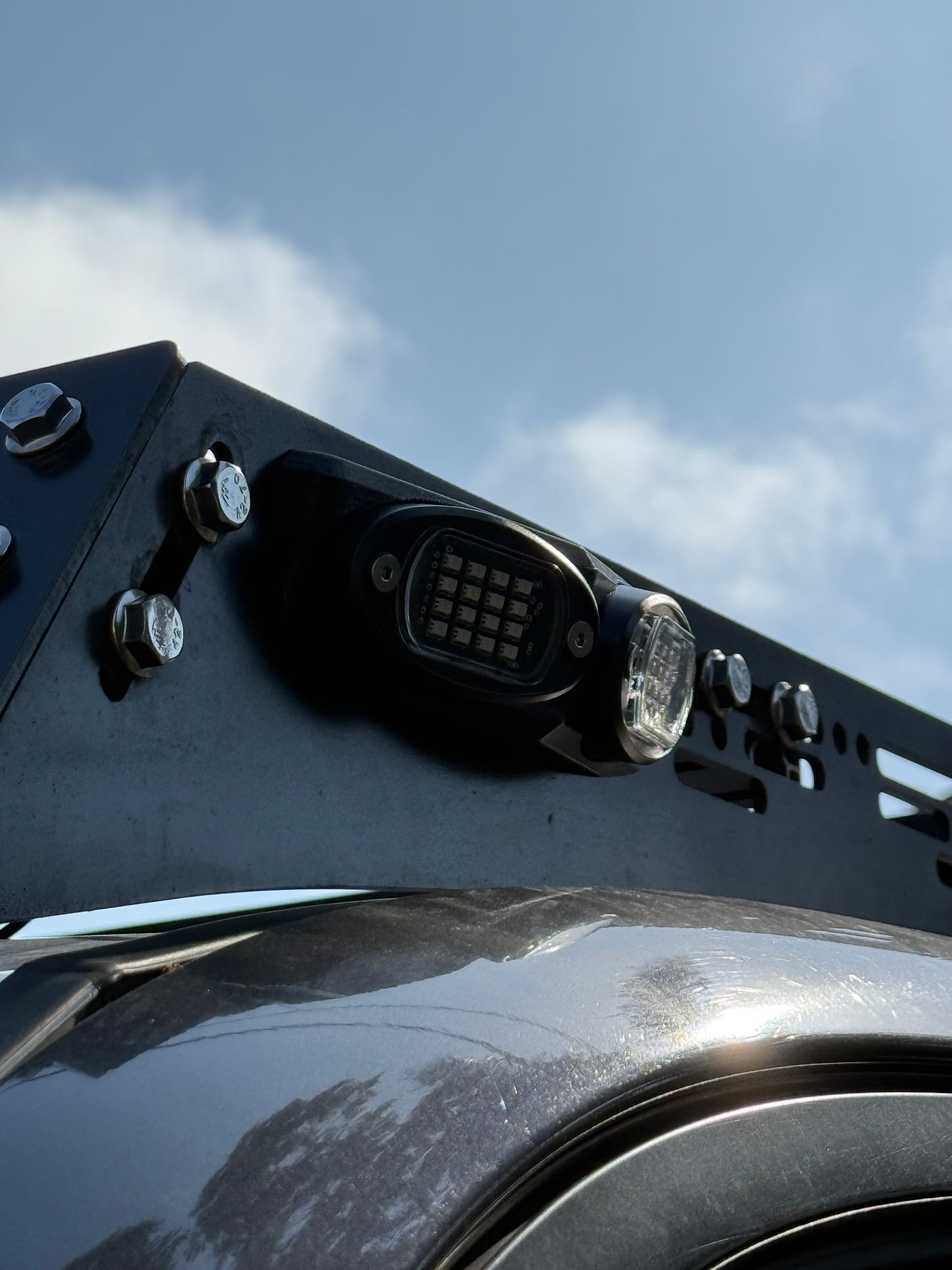 Roof Rack Rock Light Mounts
