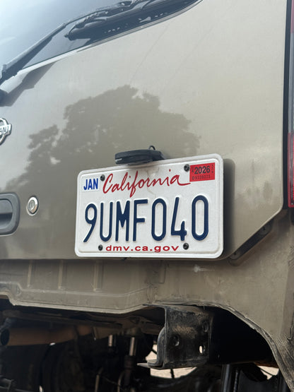 Magnetic License Plate Mount | Custom Upgrade