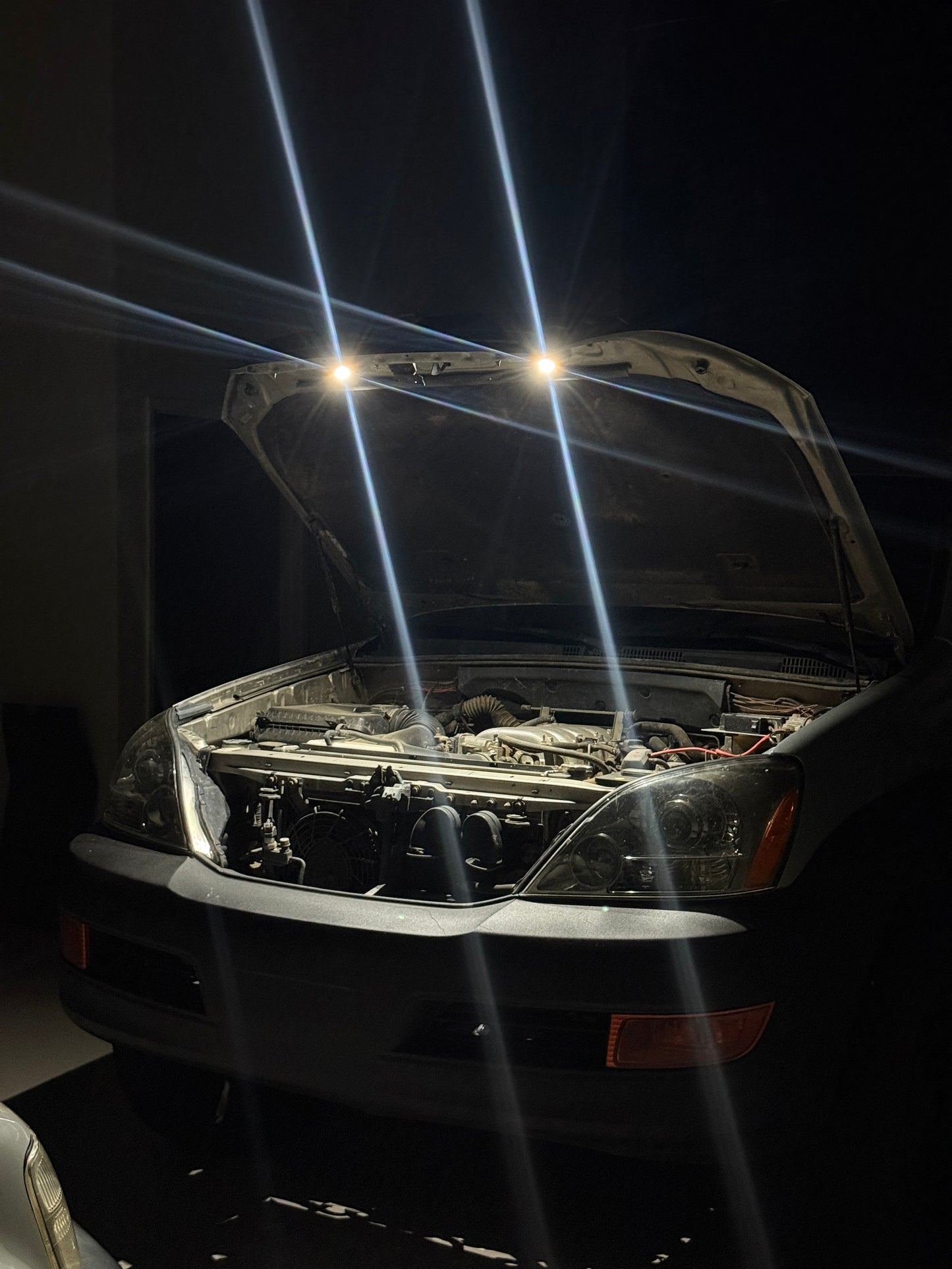 GX 470 Hood Light Kit
