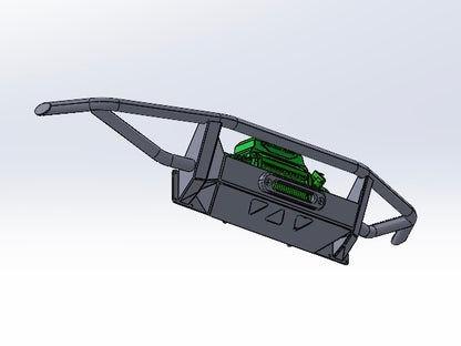 3rd Gen Toyota 4runner Hybrid Front Bumper | Aftermarket Upgrade