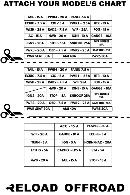 1st gen Tundra Front Power Panel | OEM Upgrade