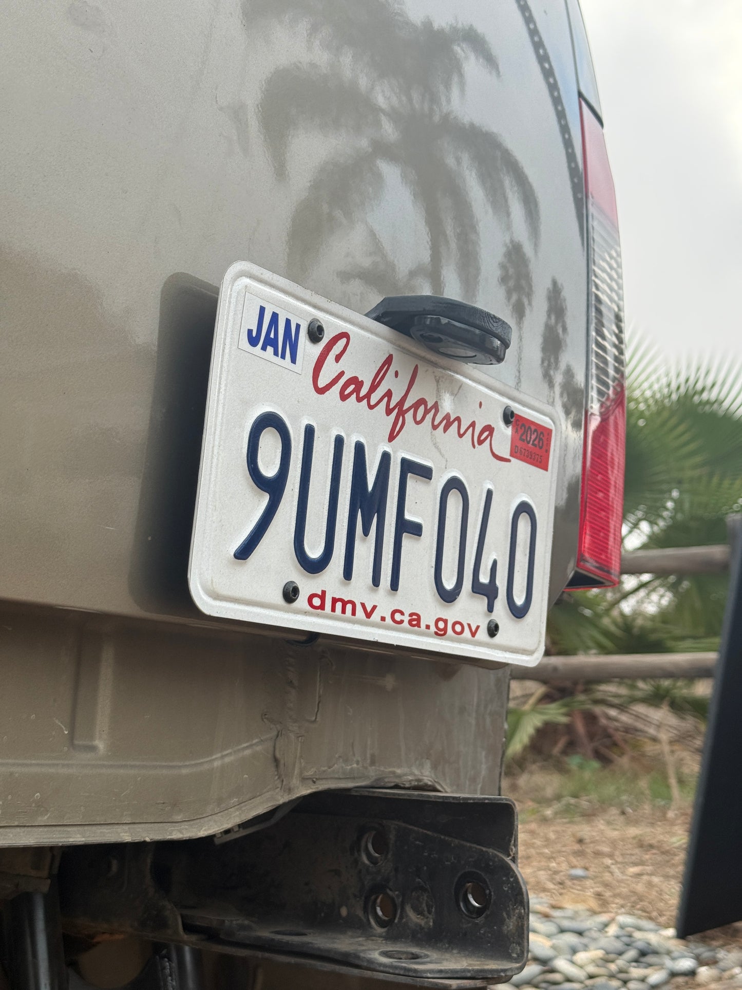 Magnetic License Plate Mount | Custom Upgrade