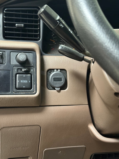 80 Series Land Cruiser Front Power Panel | OEM Upgrade
