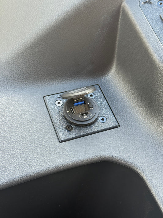 6th gen 4runner Cargo Power Panel | OEM Upgrade