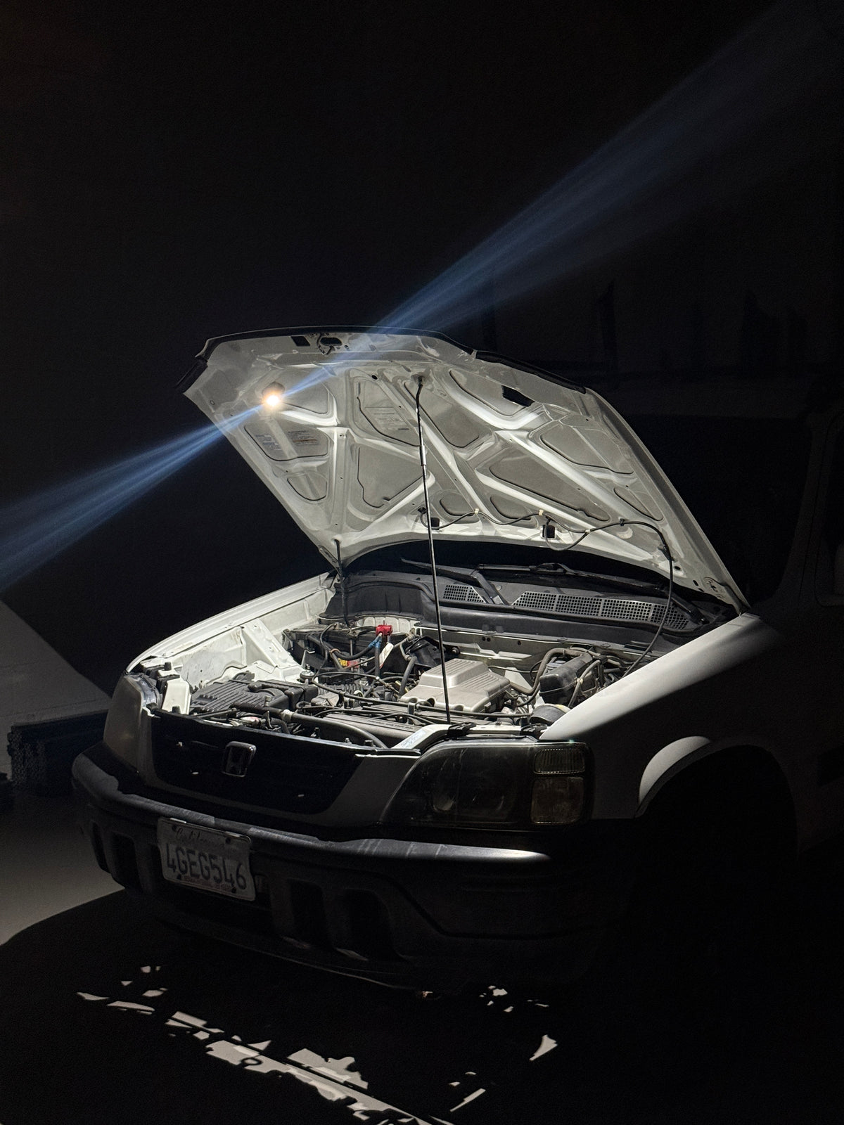 1st gen CRV Hood Light Kit