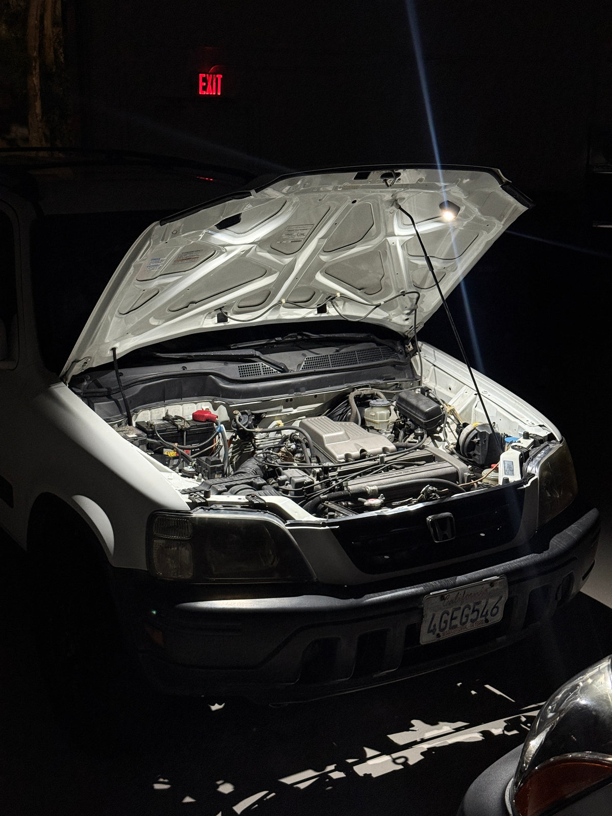 1st gen CRV Hood Light Kit
