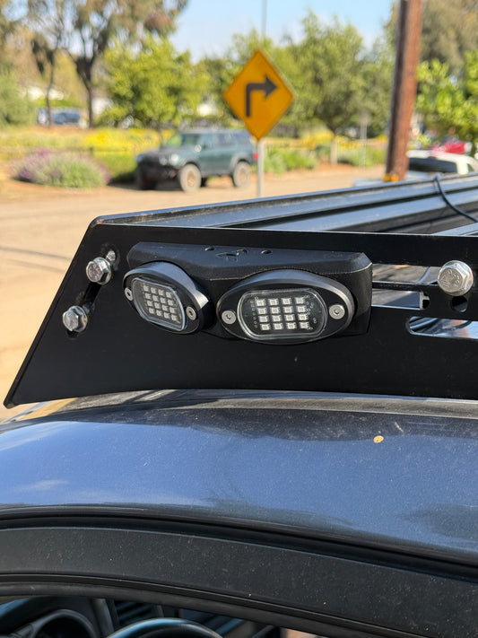 Roof Rack Rock Light Mounts