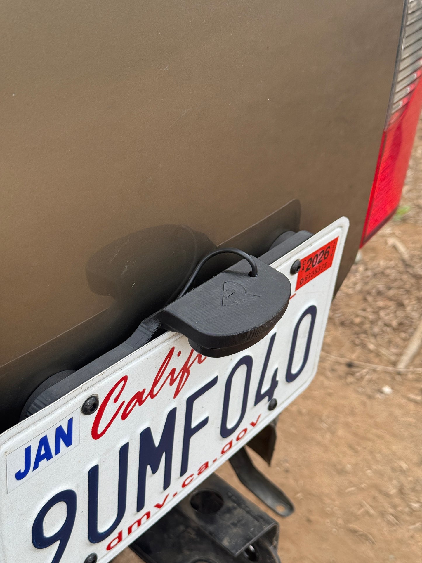 Magnetic License Plate Mount | Custom Upgrade