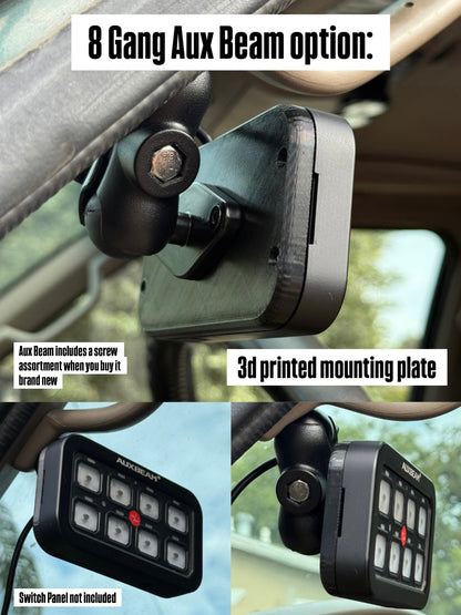 2nd Gen Toyota 4Runner A-Pillar Mount | OEM Upgrade