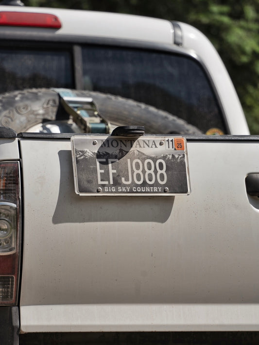 Magnetic License Plate Mount | Custom Upgrade