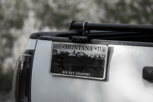 2nd gen Tacoma Tailgate License Plate Bracket