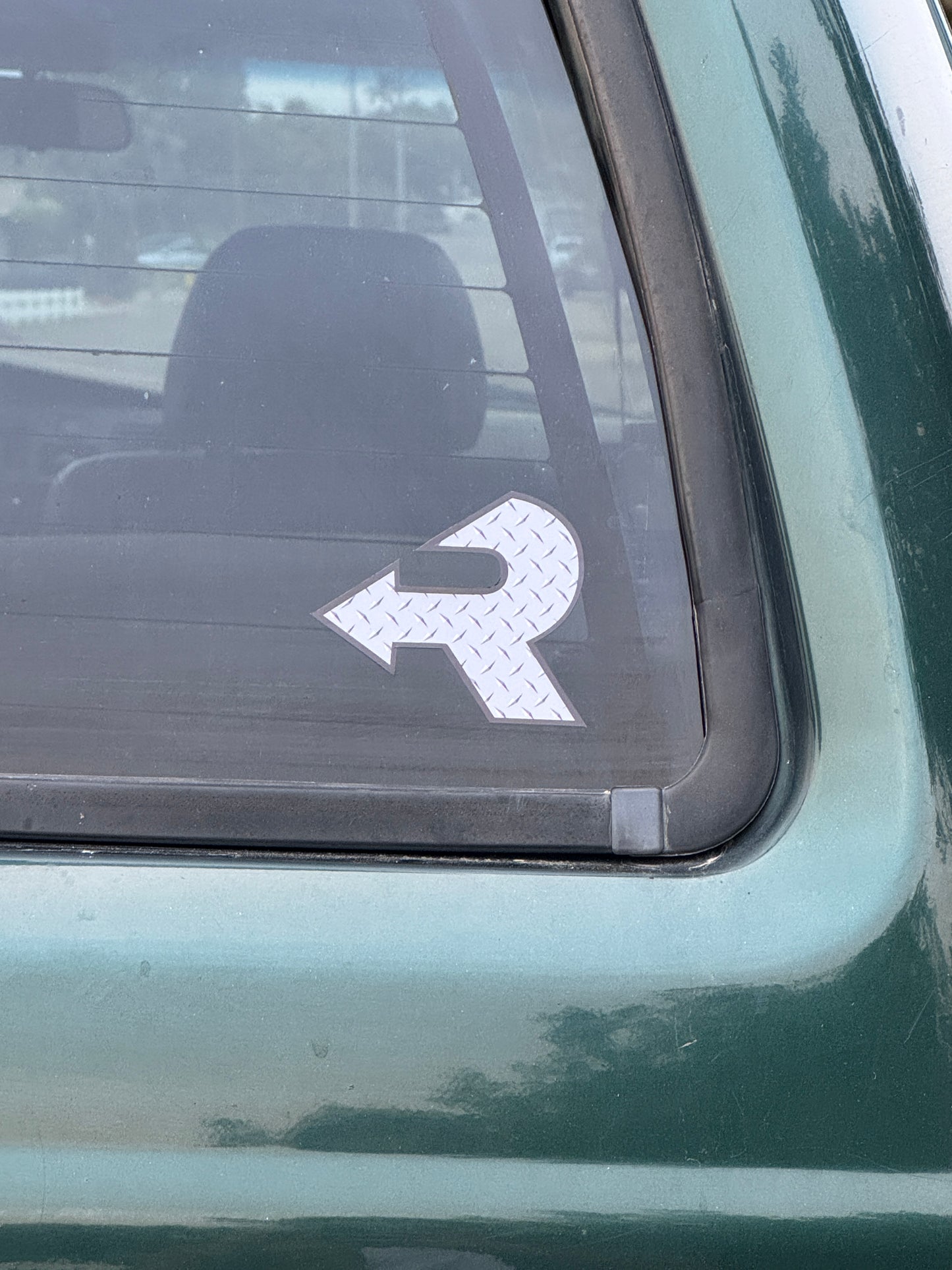 Small “R” Sticker