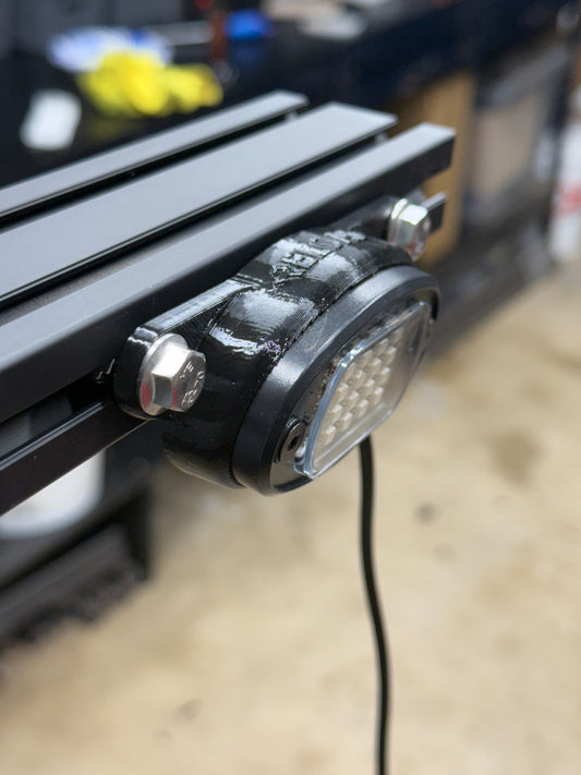 Extrusion Rock Light Mount