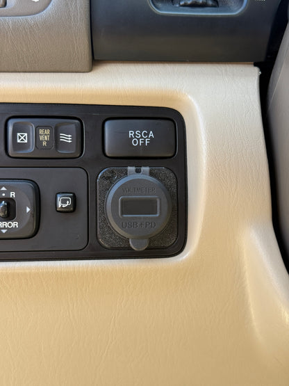 100 Series Land Cruiser Front Power Panel | OEM Upgrade