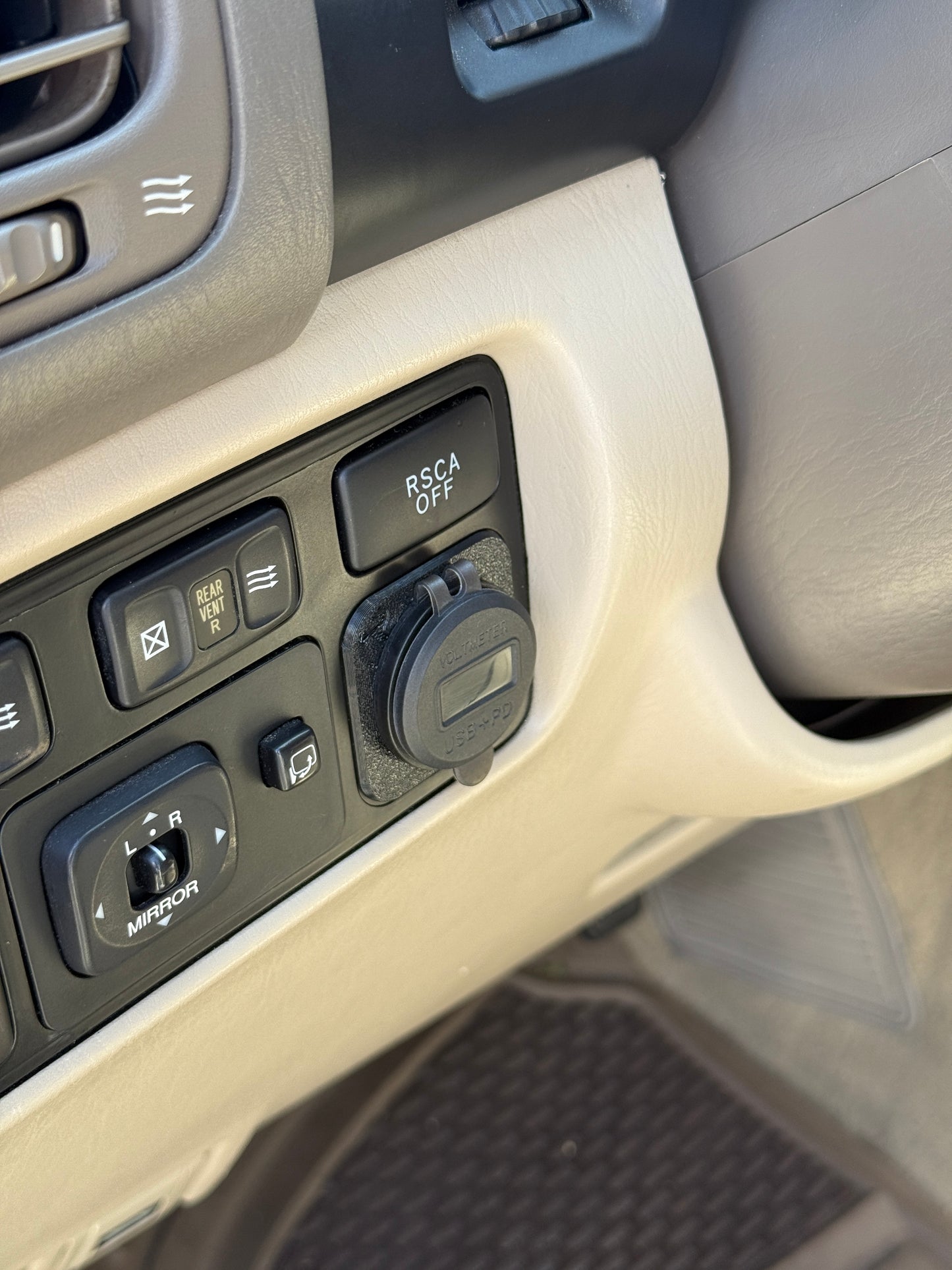 100 Series Land Cruiser Front Power Panel | OEM Upgrade