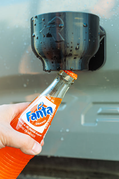 Magnetic Cup Holder with Bottle Opener | Universal