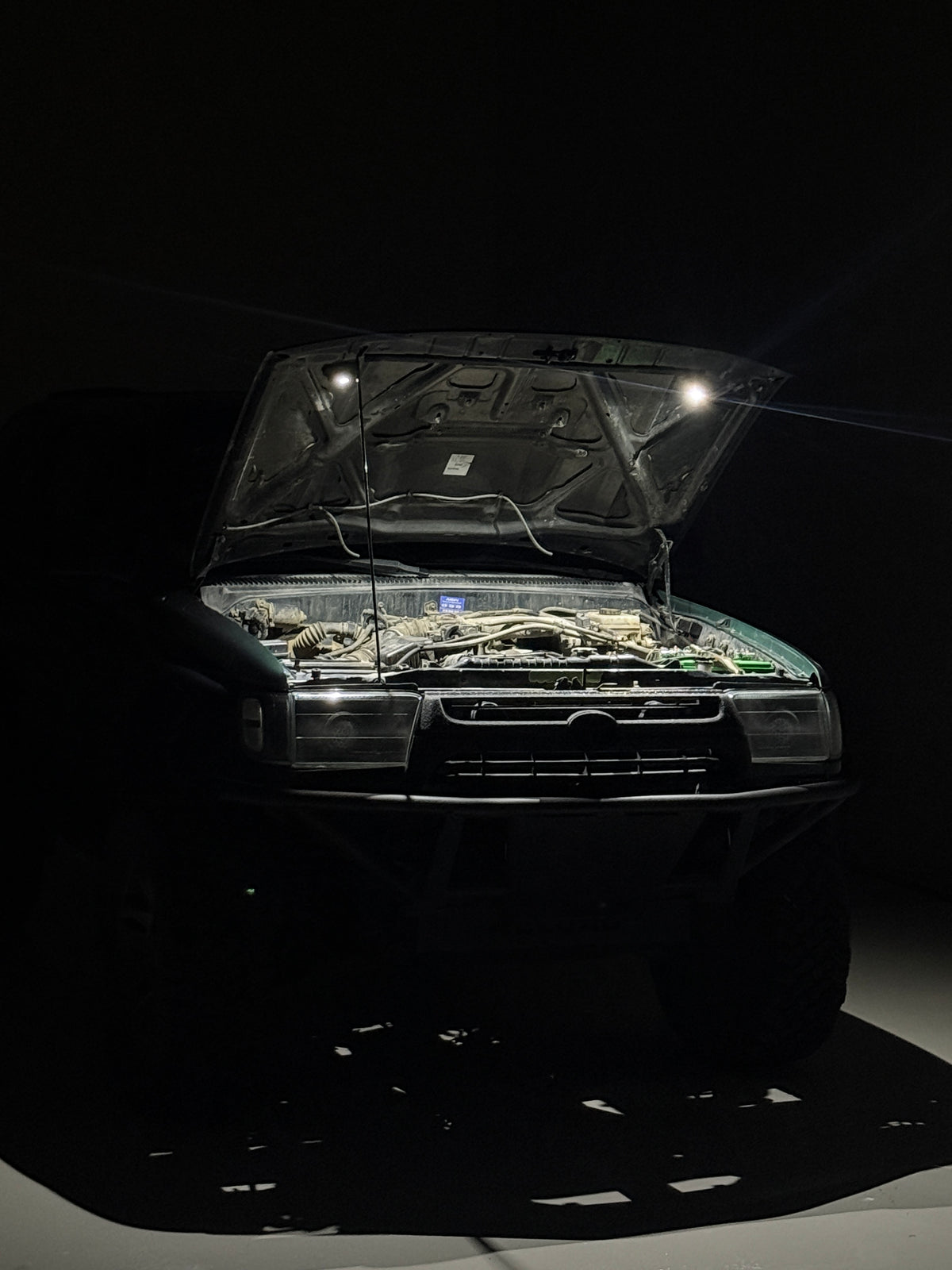 3rd gen 4runner Hood Light Kit