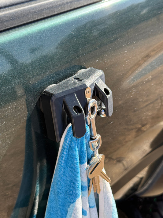 Magnetic Towel Hook Station