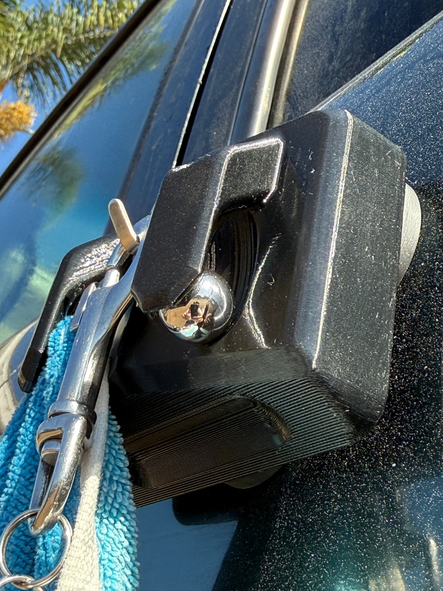 Magnetic Towel Hook Station